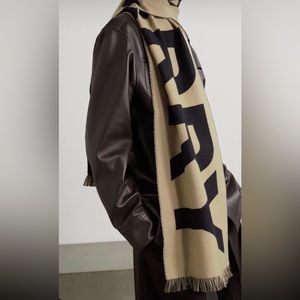 Burberry Wool Jacquard Scarf